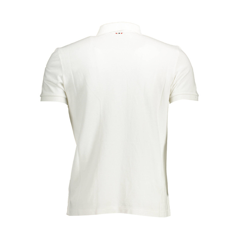 NAPAPIJRI POLO SHORT SLEEVES MEN WHITE