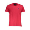 LA MARTINA HERREN KURZARM T-SHIRT ROT