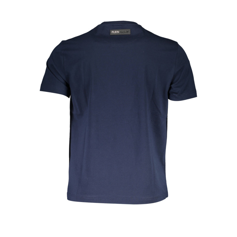 PLEIN SPORT KURZARM-T-SHIRT HERREN BLAU