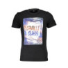 T-SHIRT À MANCHES COURTES CAVALLI CLASS HOMME NOIR