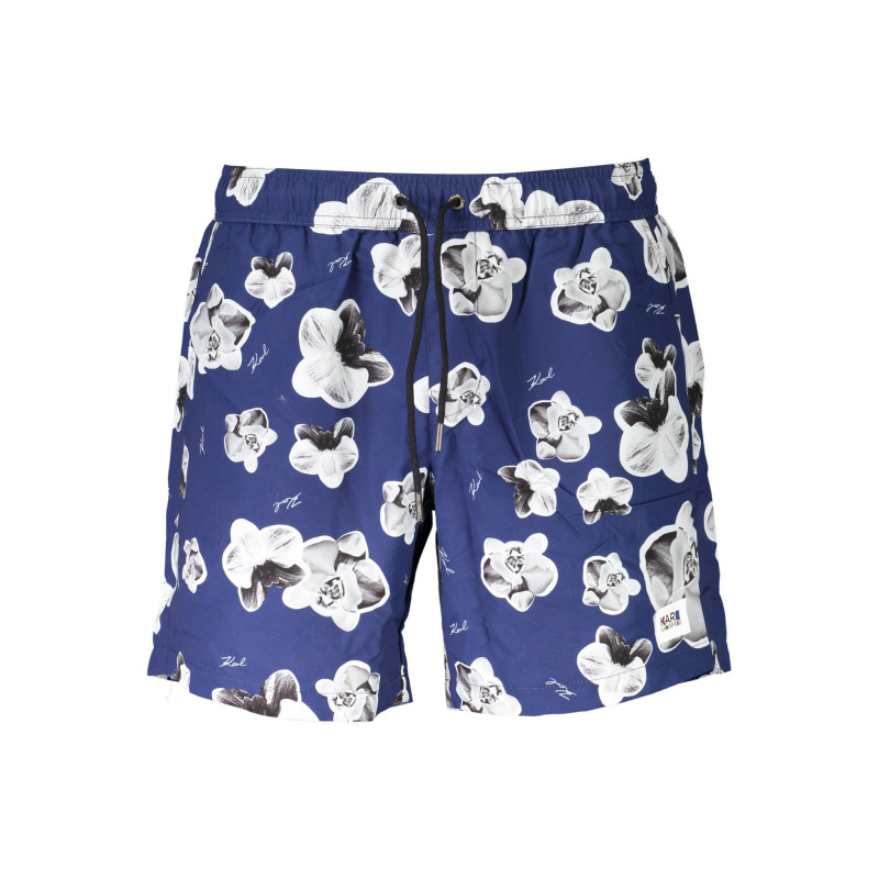 KARL LAGERFELD BEACHWEAR BADEANZUGHOSE HERREN BLAU