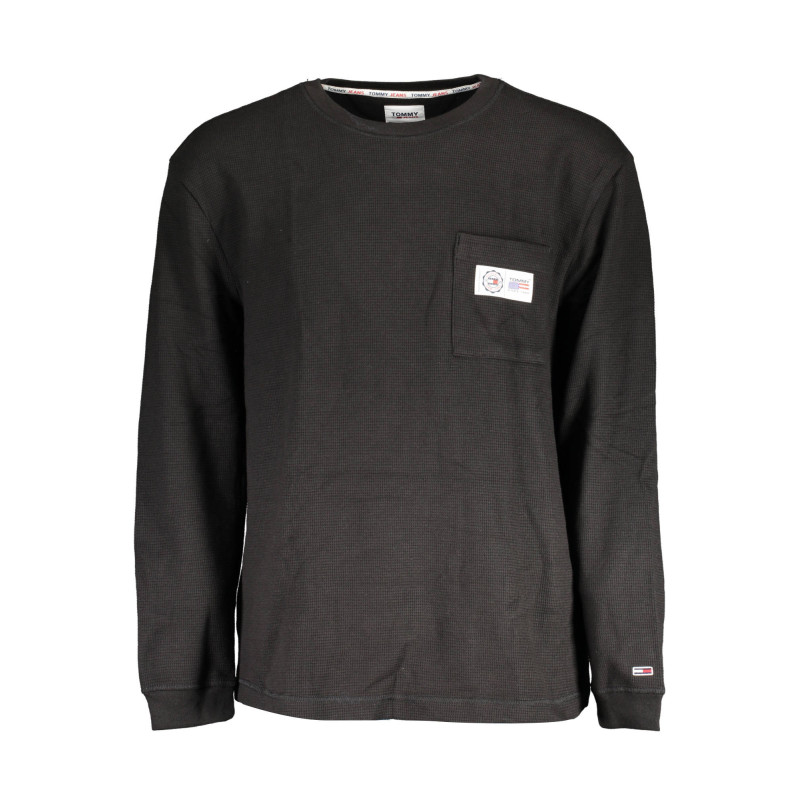 TOMMY HILFIGER HERREN SCHWARZER PULLOVER