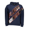 PLEIN SPORT SWEATSHIRT WITHOUT ZIP MEN BLUE