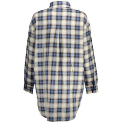 CHEMISE À MANCHES LONGUES DESIGUAL FEMME BLEU