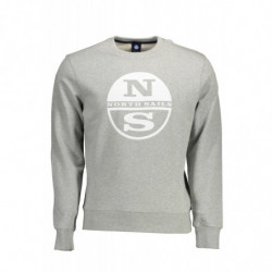 NORTH SAILS SWEAT SANS ZIP HOMME GRIS