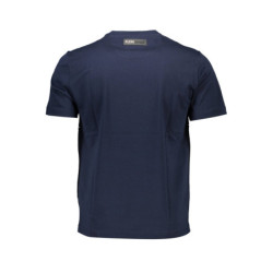 T-SHIRT PLEIN SPORT MANCHES COURTES HOMME BLEU