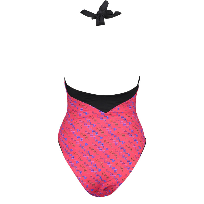 Maillot de bain une pièce Karl Lagerfeld Beachwear pour femme Rouge