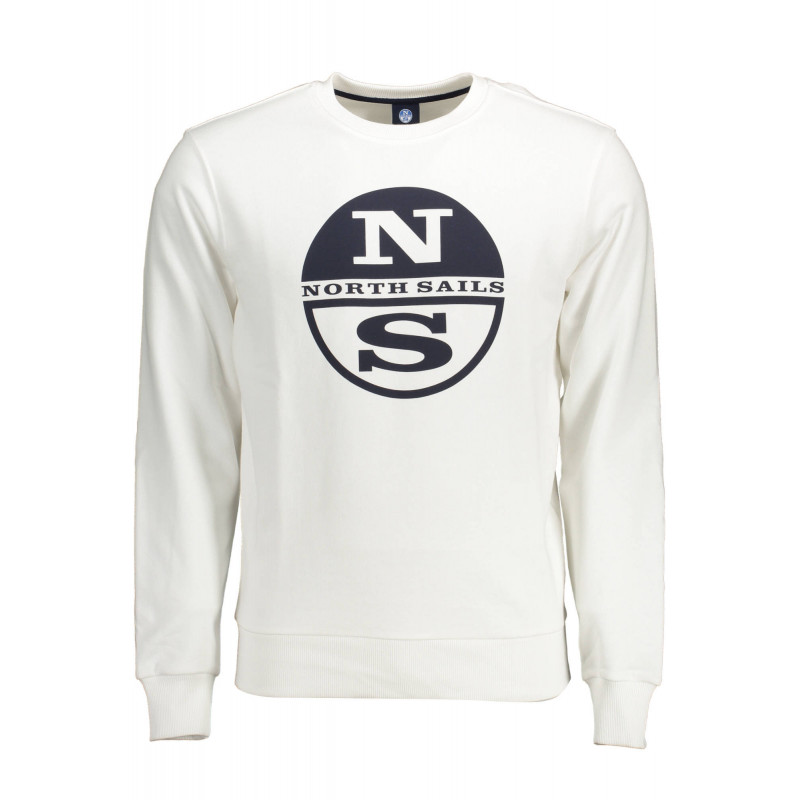 NORTH SAILS SWEAT SANS ZIP HOMME BLANC