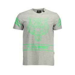 PLEIN SPORT SHORT SLEEVE T-SHIRT MEN GREY