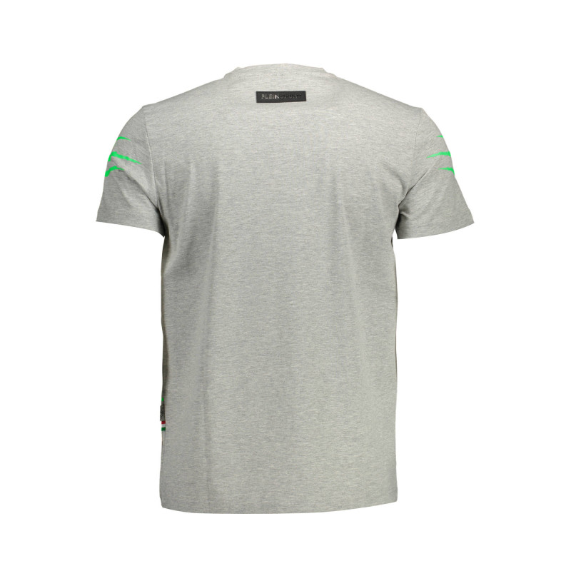 T-SHIRT PLEIN SPORT MANCHES COURTES HOMME GRIS