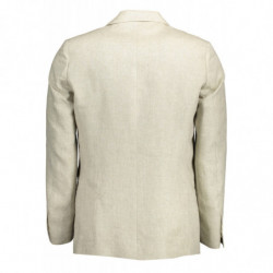 CHAQUETA BEIGE CLÁSICA DE HOMBRE GANT