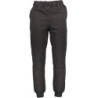GIAN MARCO VENTURI BLACK MEN'S PANTS