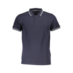 CAVALLI CLASS POLO MANCHES COURTES HOMME BLEU