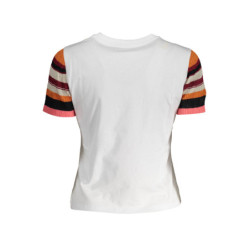 DESIGUAL SHORT SLEEVE T-SHIRT WOMEN WHITE