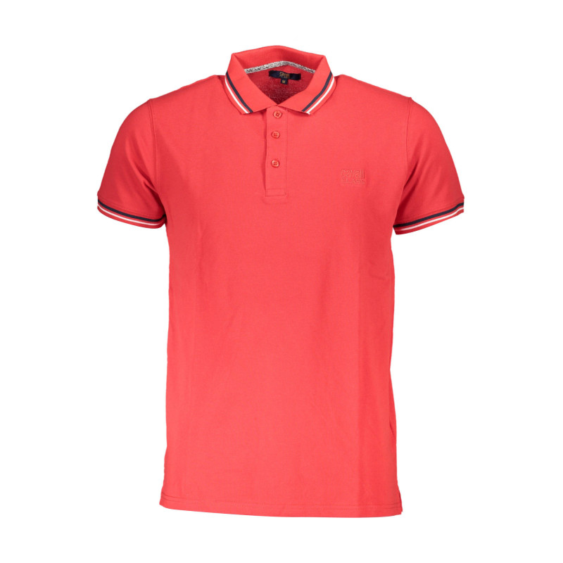 CAVALLI CLASS POLO MANCHES COURTES HOMME ROUGE