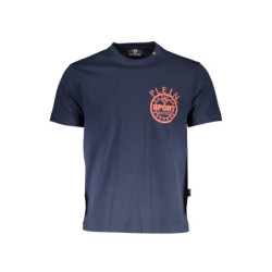 T-SHIRT PLEIN SPORT MANCHES COURTES HOMME BLEU