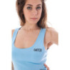 CAMISETA DE TIRANTES AZUL PARA MUJER DATCH