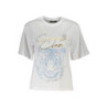 CAVALLI CLASS SHORT SLEEVE T-SHIRT WOMEN WHITE
