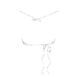 Haut de maillot de bain Karl Lagerfeld Beachwear pour femme, blanc