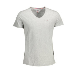 T-SHIRT À MANCHES COURTES TOMMY HILFIGER POUR HOMME GRIS
