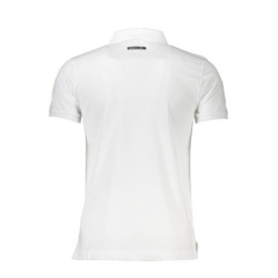 CAVALLI CLASS POLO MANCHES COURTES HOMME BLANC