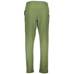 GIAN MARCO VENTURI MEN'S GREEN TROUSERS