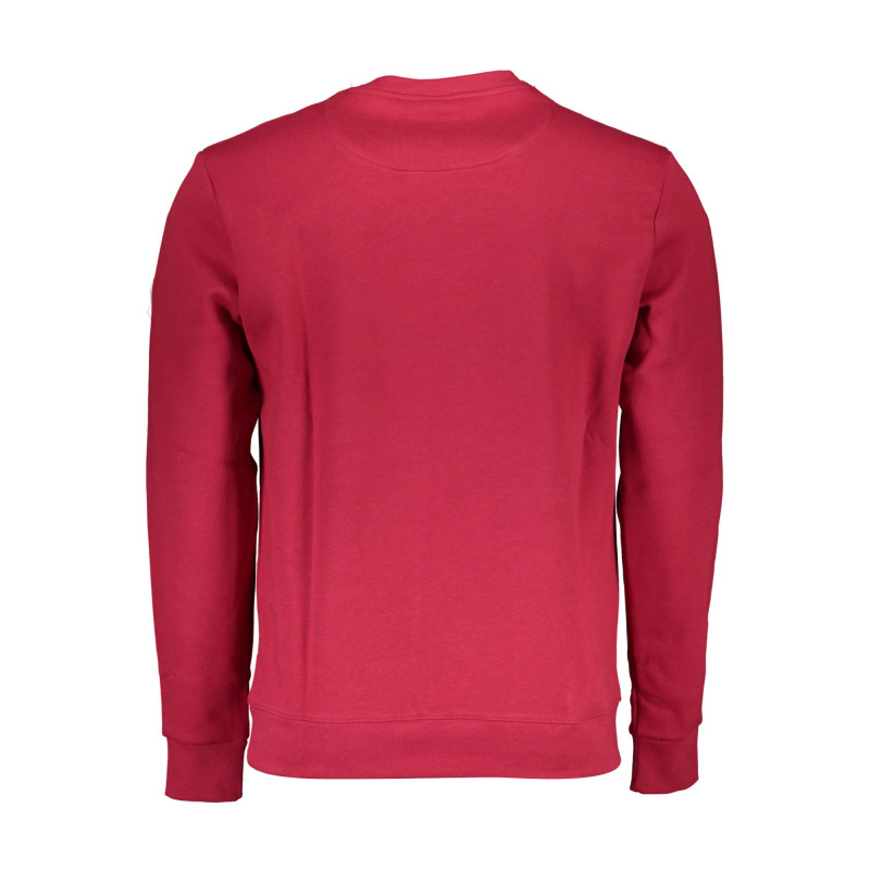 NORTH SAILS ROTES HERREN-SWEATSHIRT MIT REISSVERSCHLUSS