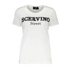 SCERVINO STREET KURZARM-T-SHIRT DAMEN WEISS