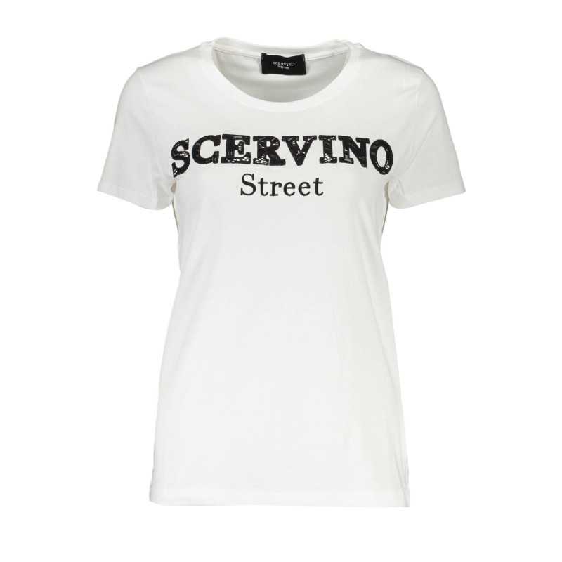T-SHIRT MANCHES COURTES SCERVINO STREET FEMME BLANC