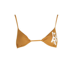 KARL LAGERFELD BEACHWEAR SWIMSUIT TOP WOMEN BROWN