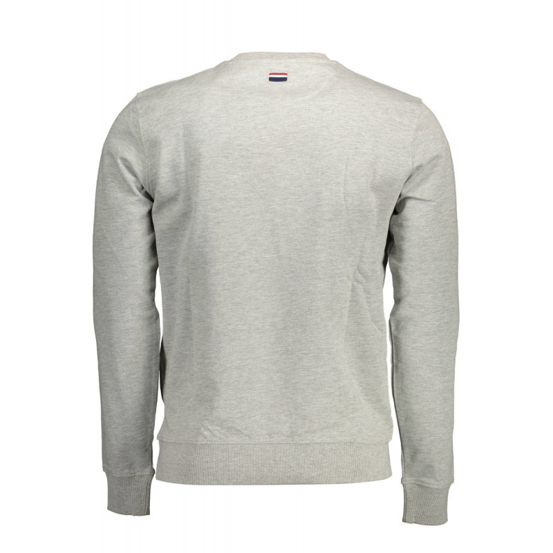 SUDADERA POLO US SIN CREMALLERA HOMBRE GRIS