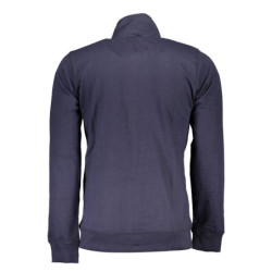 GIAN MARCO VENTURI BLAUES HERREN-SWEATSHIRT MIT REISSVERSCHLUSS