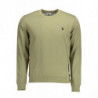 SWEAT-SHIRT US POLO SANS ZIP HOMME VERT