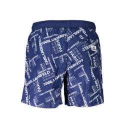 KARL LAGERFELD BEACHWEAR BAÑADOR BRAGUITA HOMBRE AZUL
