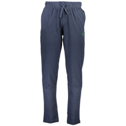 GIAN MARCO VENTURI MEN'S BLUE TROUSERS