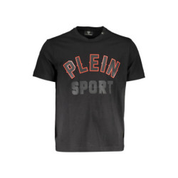 T-SHIRT PLEIN SPORT MANCHES COURTES HOMME NOIR