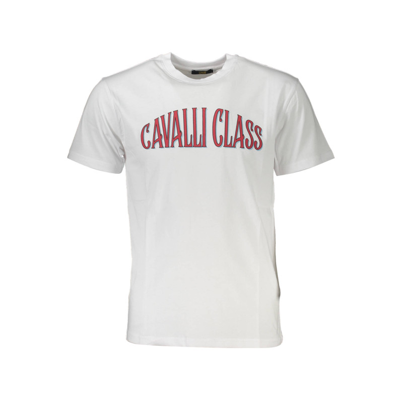 CAVALLI CLASS SHORT SLEEVE T-SHIRT MEN WHITE