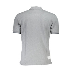 POLO HOMME LA MARTINA MANCHES COURTES GRIS
