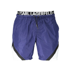 KARL LAGERFELD BEACHWEAR BADEANZUGHOSE HERREN BLAU