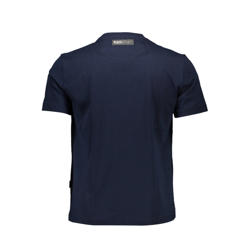 T-SHIRT PLEIN SPORT MANCHES COURTES HOMME BLEU