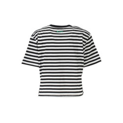 DESIGUAL SHORT SLEEVE T-SHIRT WOMEN BLACK