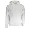 CALVIN KLEIN HERREN-SWEATSHIRT MIT ZIP WEISS
