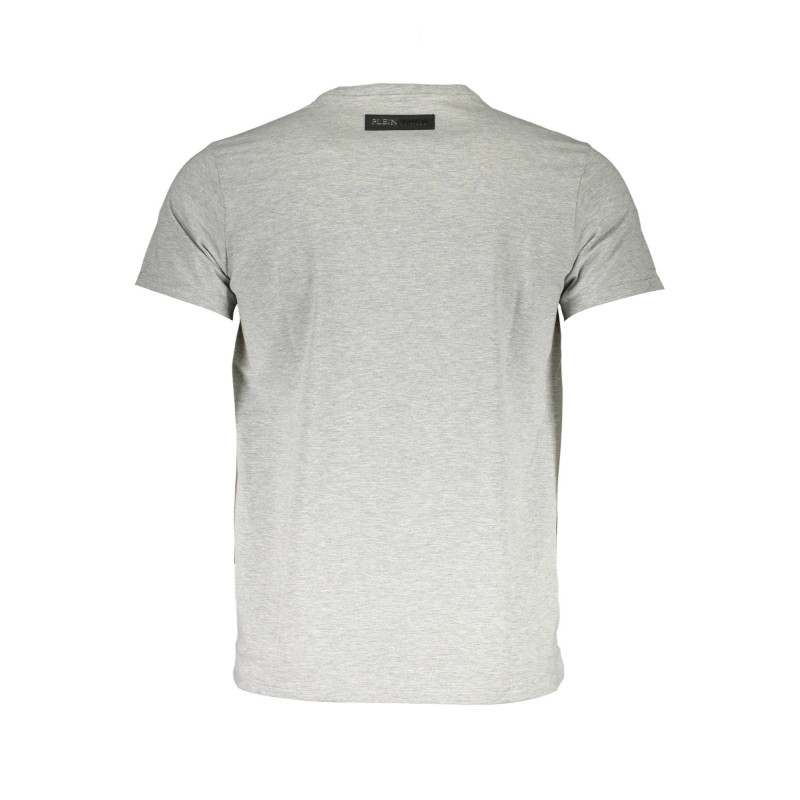 T-SHIRT PLEIN SPORT MANCHES COURTES HOMME GRIS