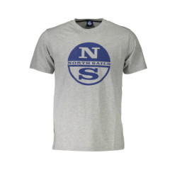 NORTH SAILS SHORT SLEEVE T-SHIRT MEN GREY