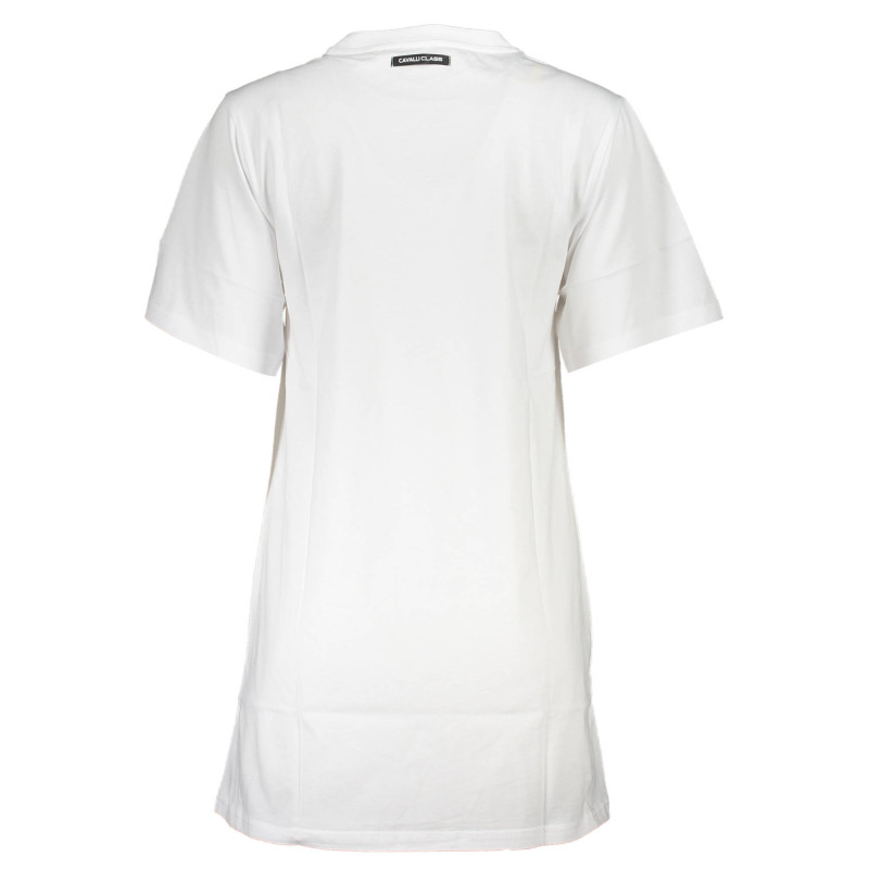 CAVALLI CLASS SHORT DRESS WOMEN WHITE