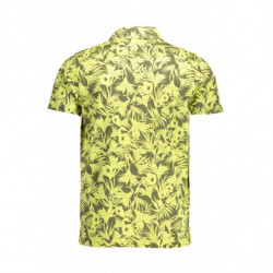 POLO AMARILLO DE MANGA CORTA PARA HOMBRE GANT
