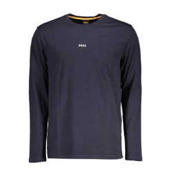 T-SHIRT MANCHES LONGUES BOSS HOMME BLEU