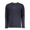BOSS LONG SLEEVE T-SHIRT MEN BLUE