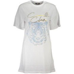 CAMISETA DE MANGA CORTA CAVALLI CLASS MUJER BLANCA