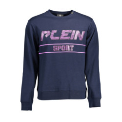 PLEIN SPORT SWEATSHIRT OHNE REISSVERSCHLUSS HERREN BLAU